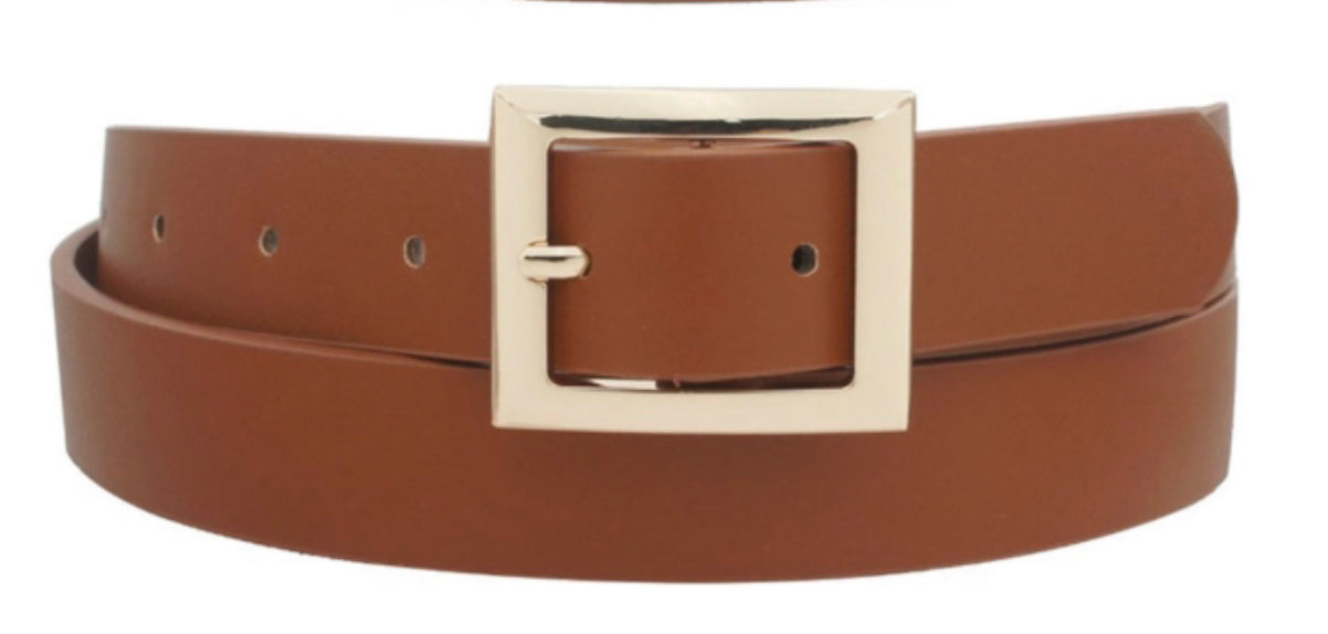 Rectangle Buckle Belt