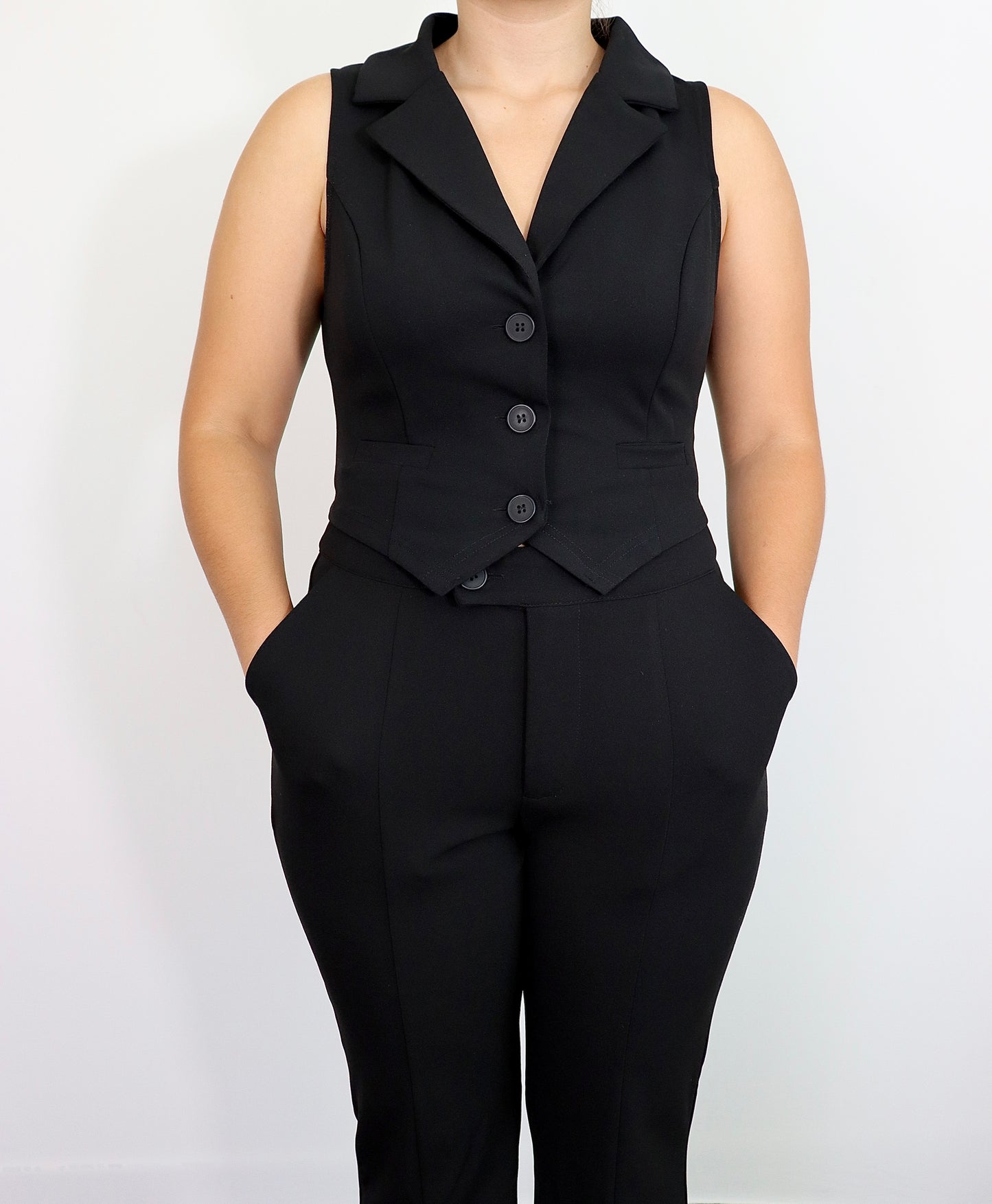 Contemporary Button Down Vest