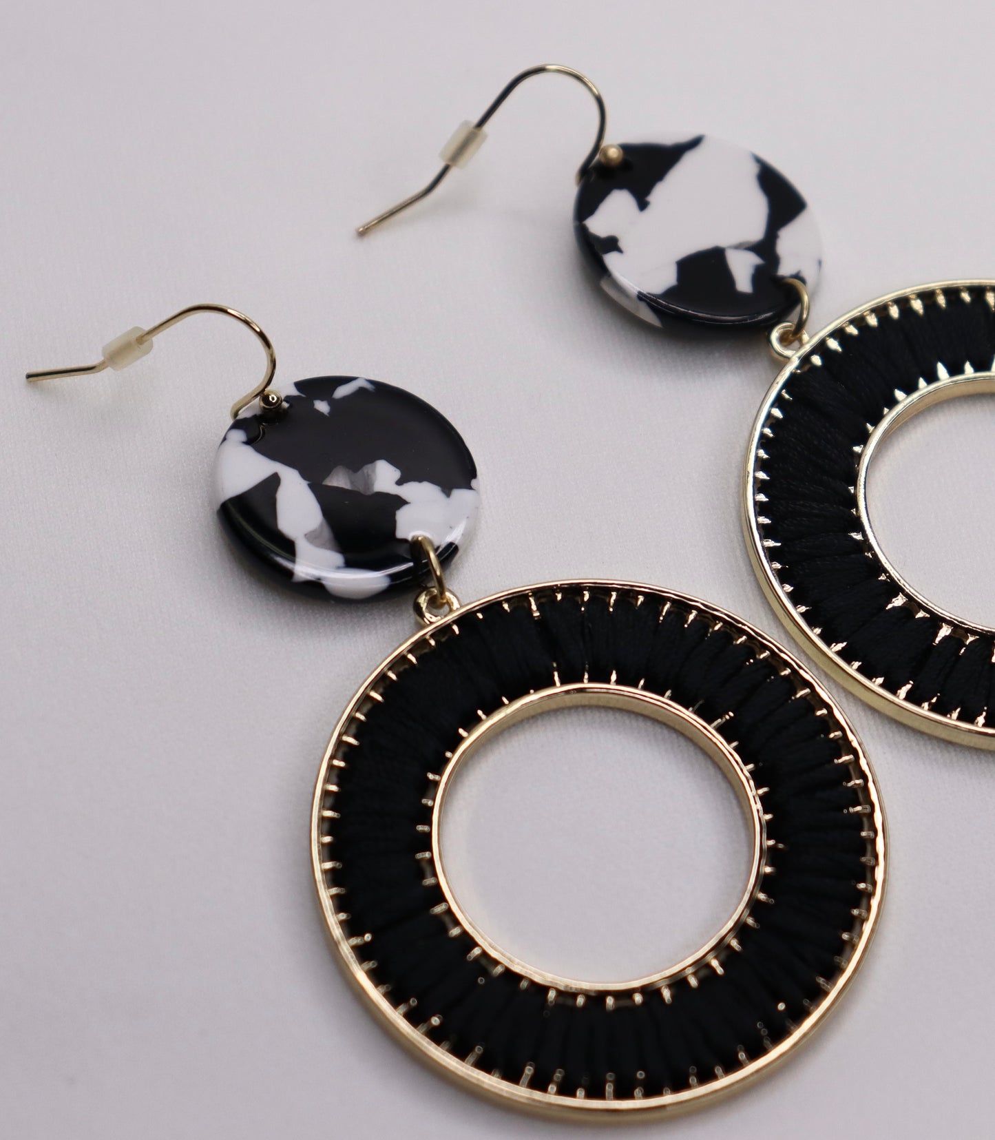 Marble Wrap Earrings