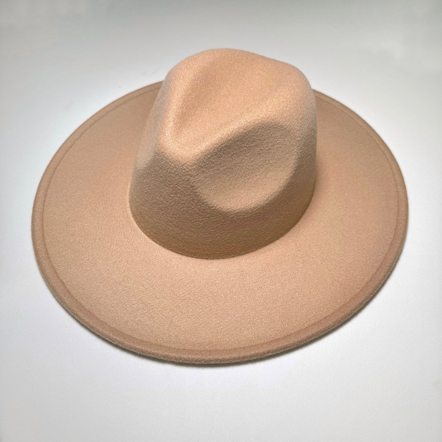 Felt Wide Brim Fedora Hat