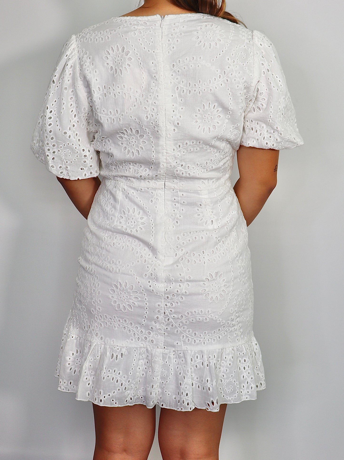 Embroidered Lace Dress