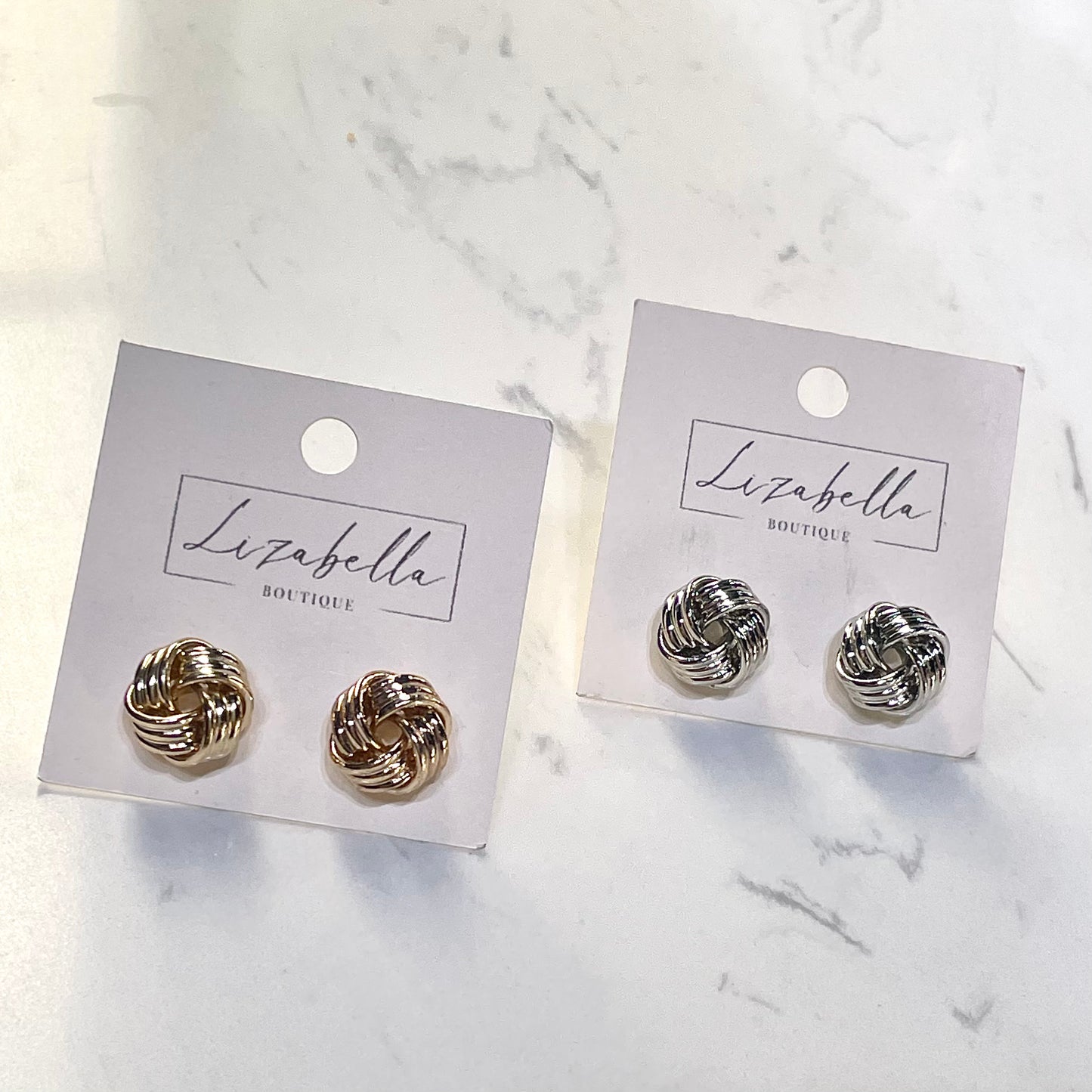 Knot Stud Earrings