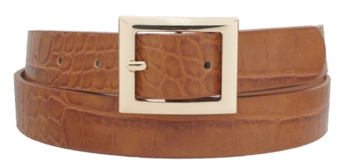 Rectangle Buckle Belt