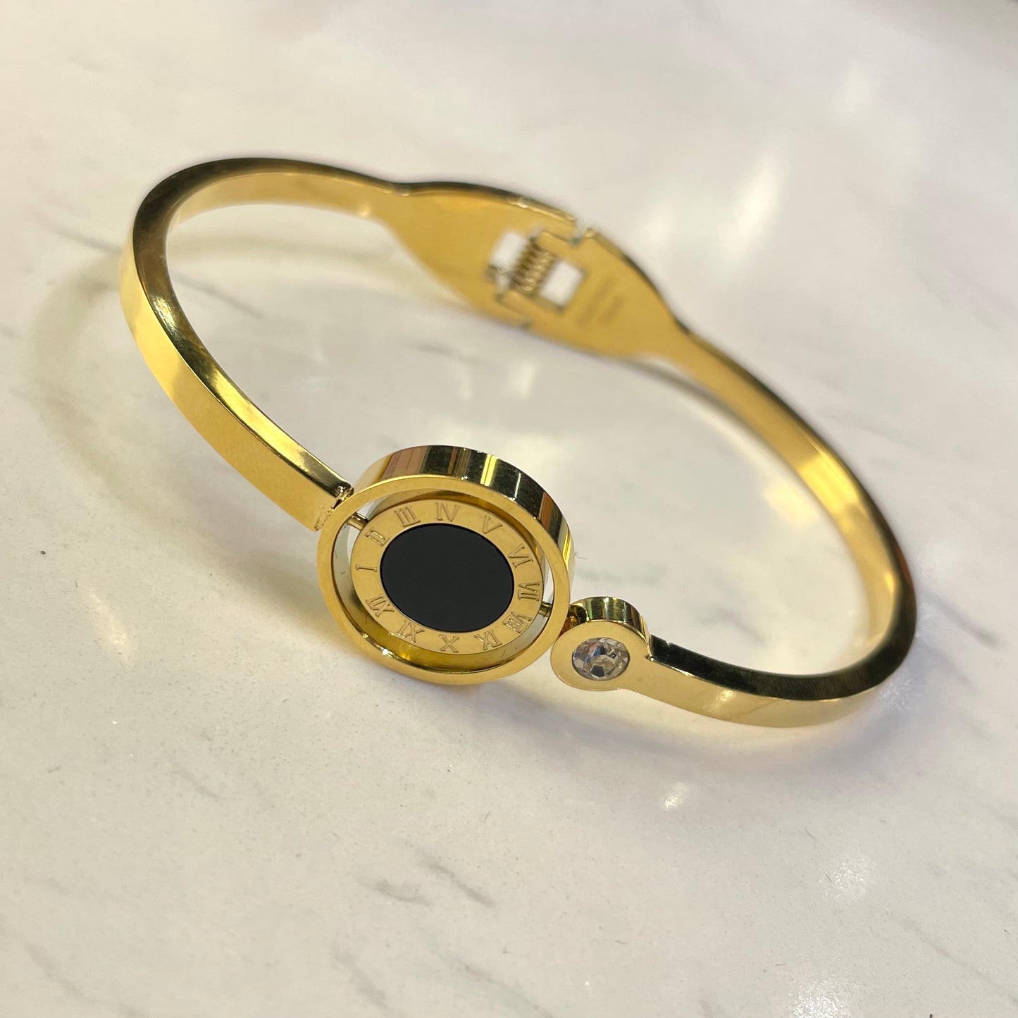 Vintage Clock Bangle