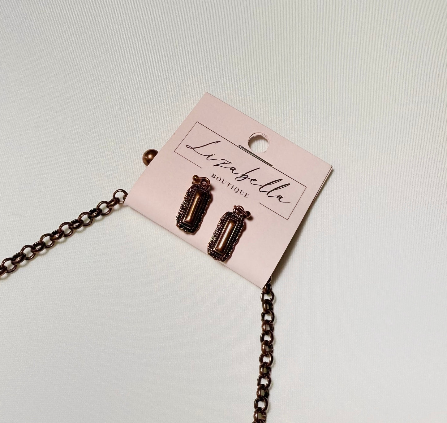 Copper & Cream Western Necklace