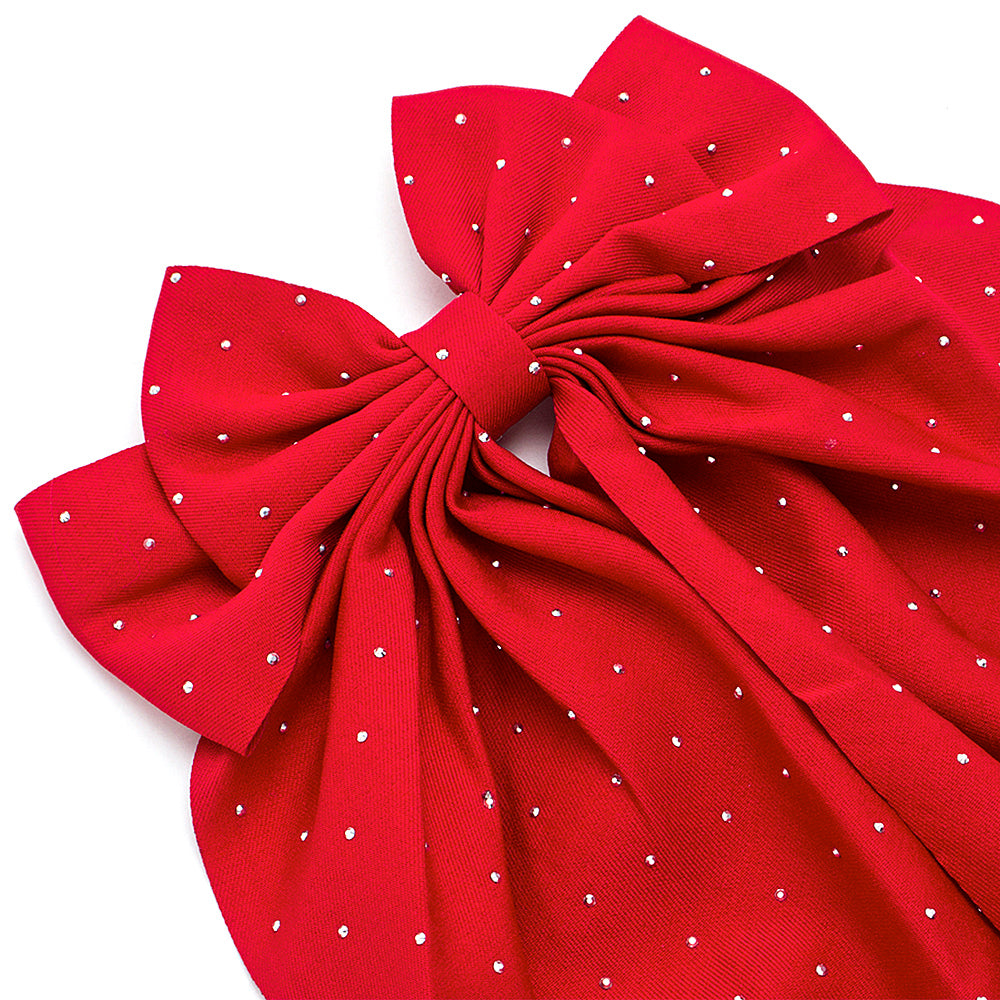 Bling Long Tail Hair Bow
