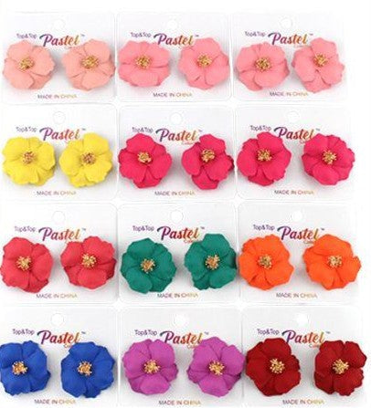 Flower Statement Earrings