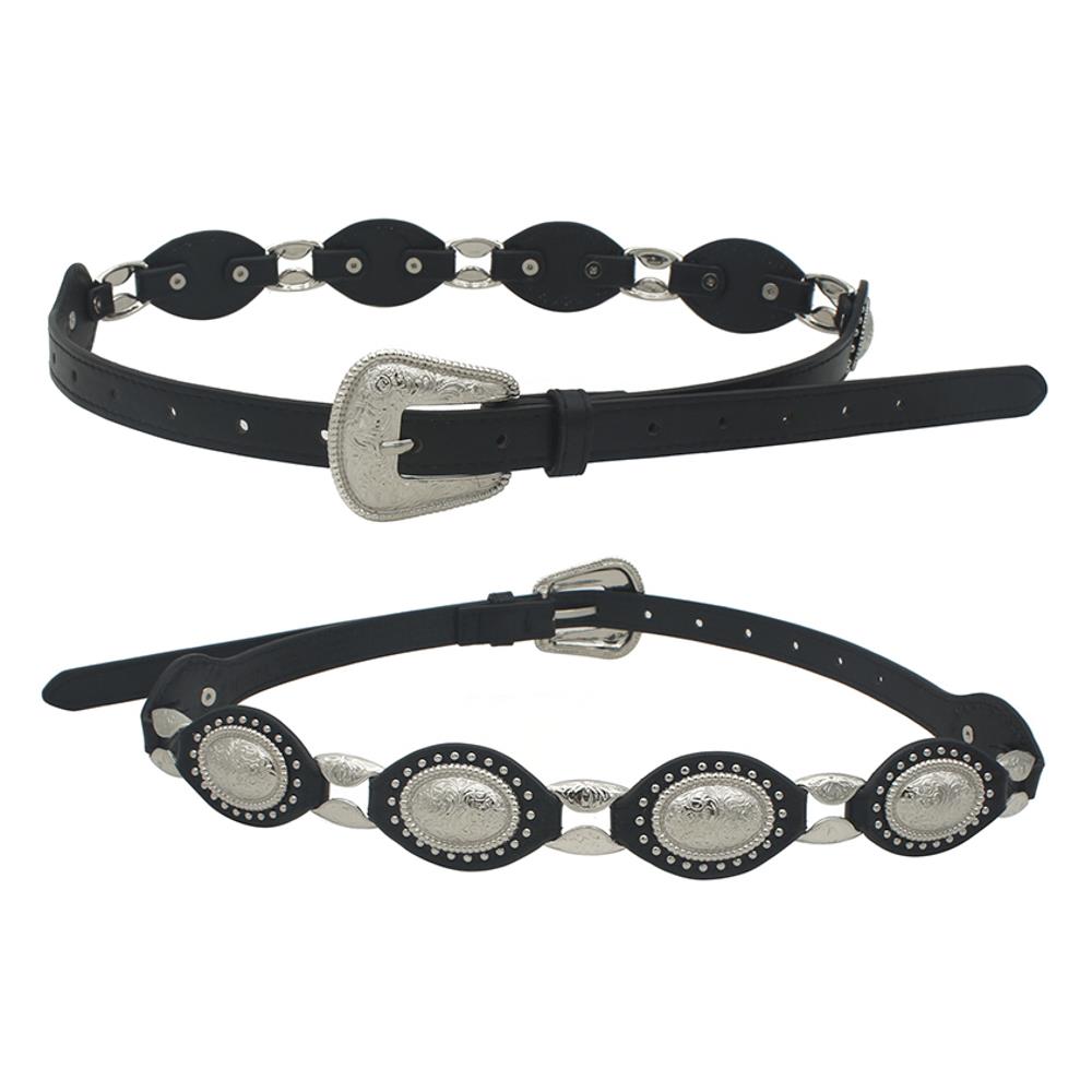 Leather Western Belt