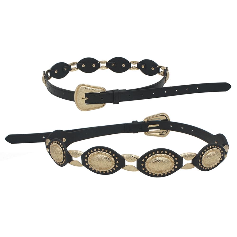 Leather Western Belt
