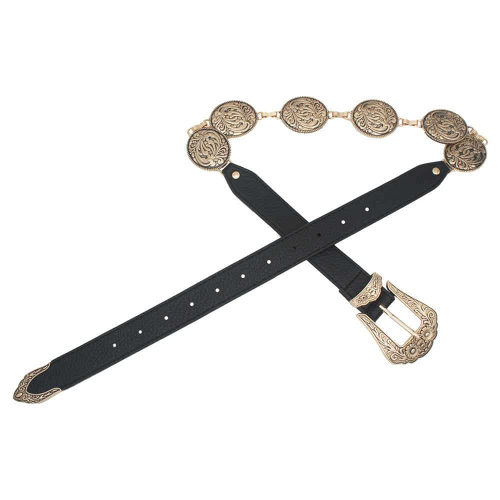Floral Vine Concho Belt
