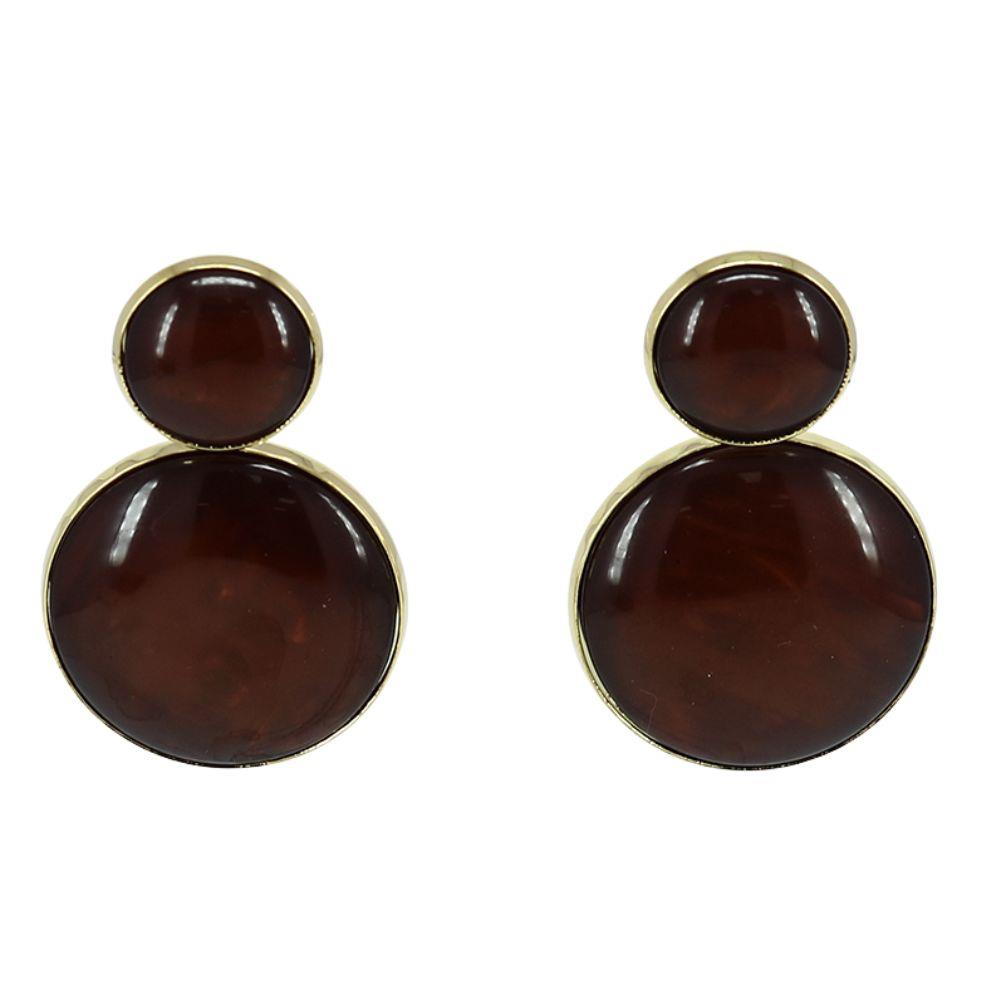 Circle Link Earrings