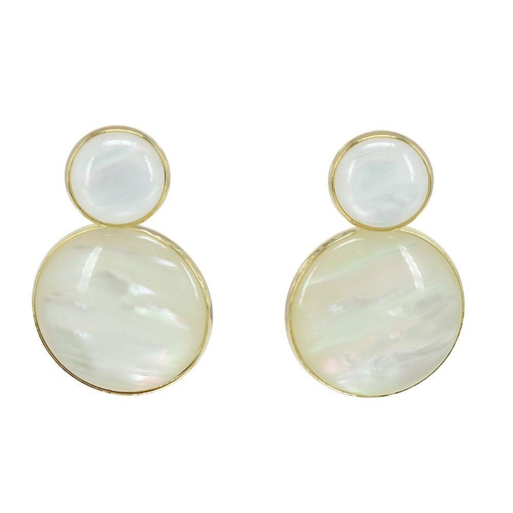 Circle Link Earrings