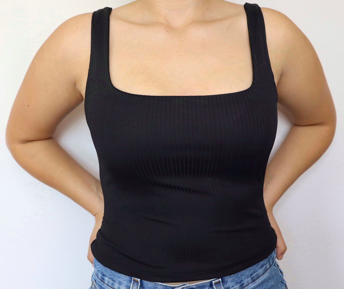 Ribbed Knit Tank Top