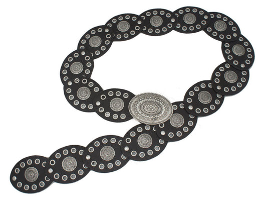 Embossed Oval Disc Belt