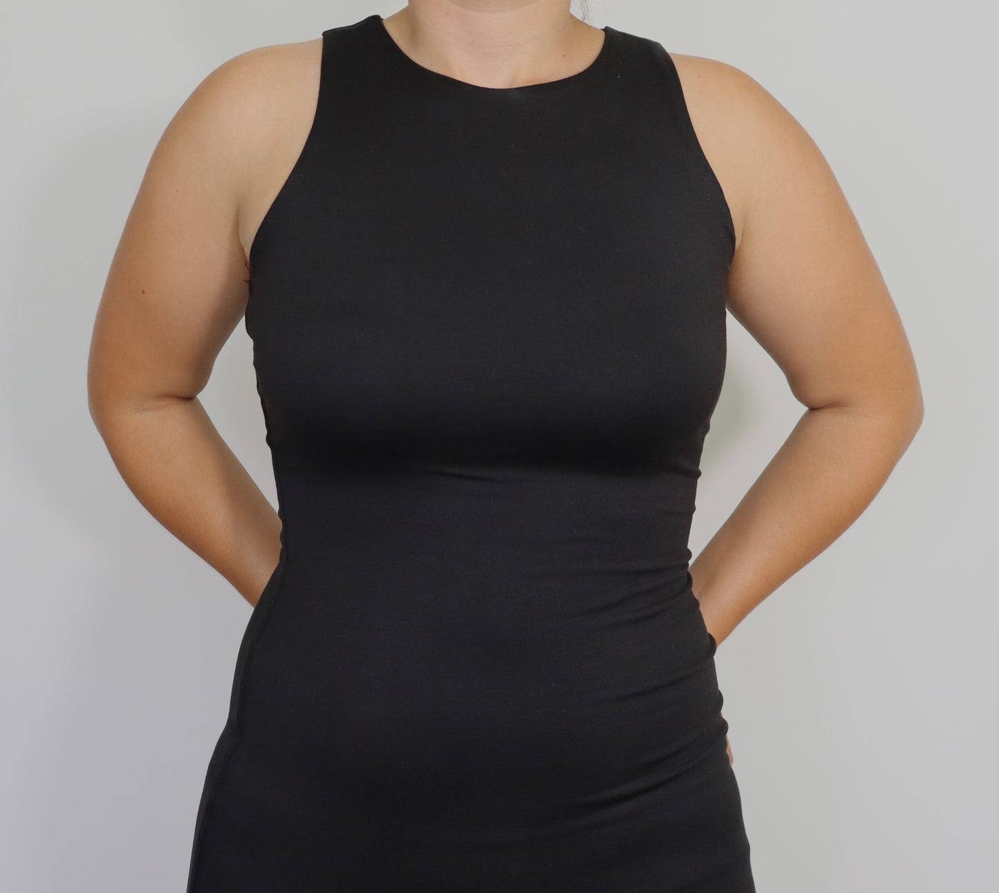 Essential Double Layered Midi Dress