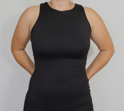 Essential Double Layered Midi Dress