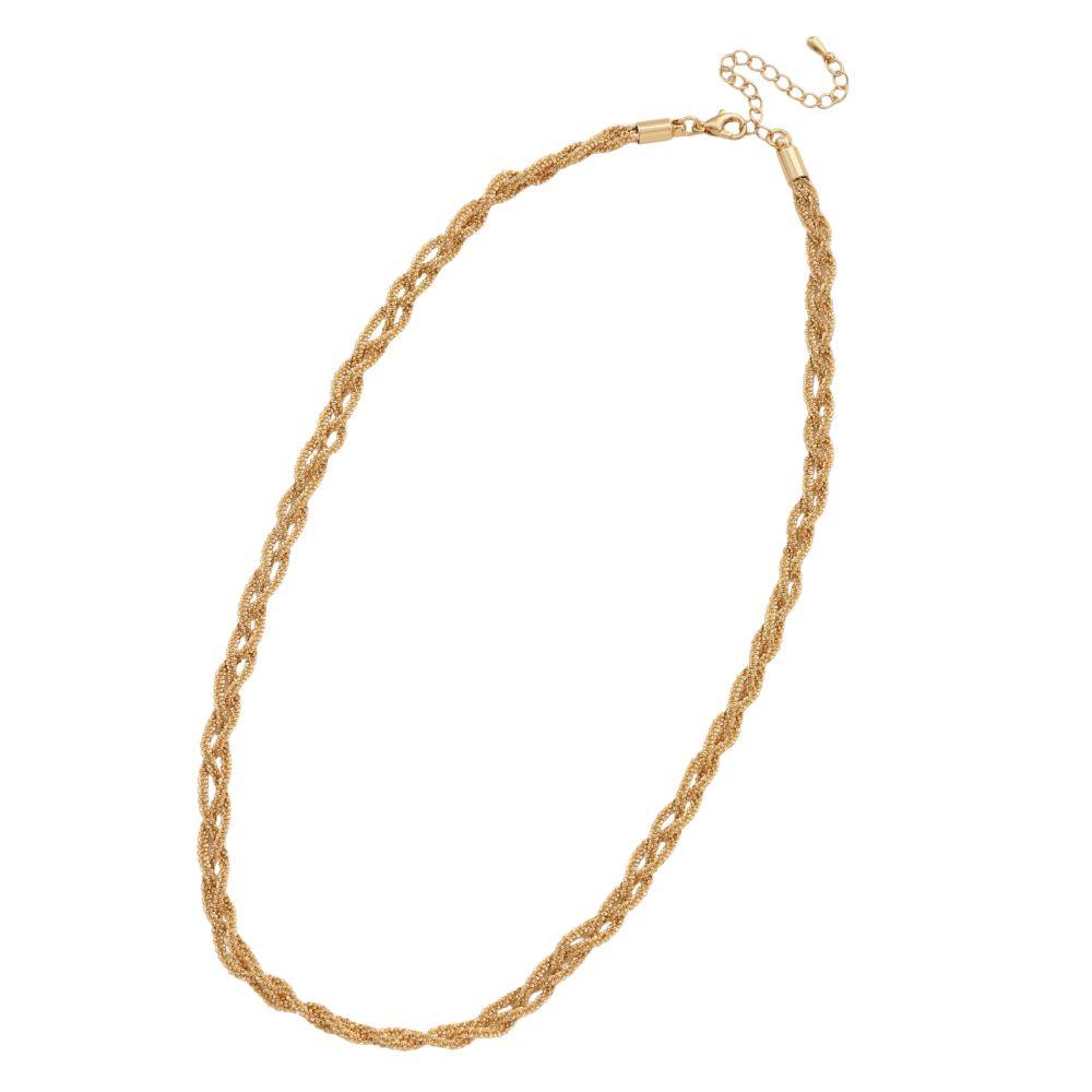 Textured Braided Necklace