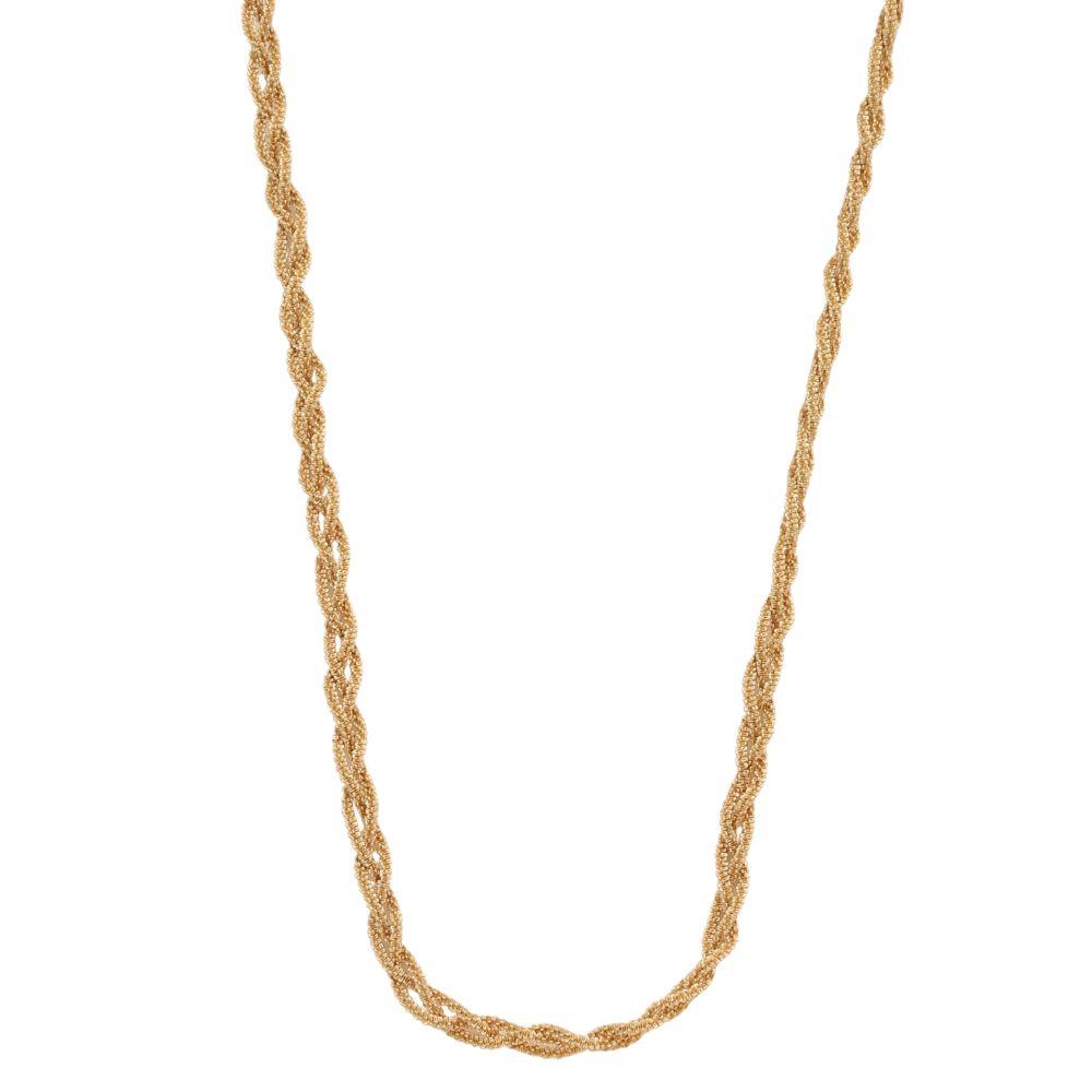 Textured Braided Necklace