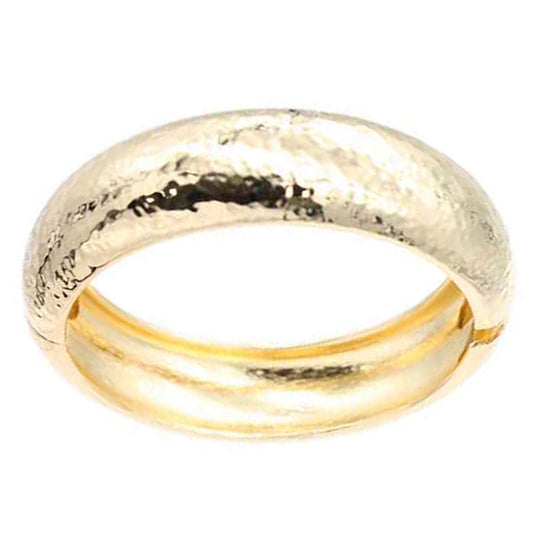 Hammered Texture Cuff Bracelet