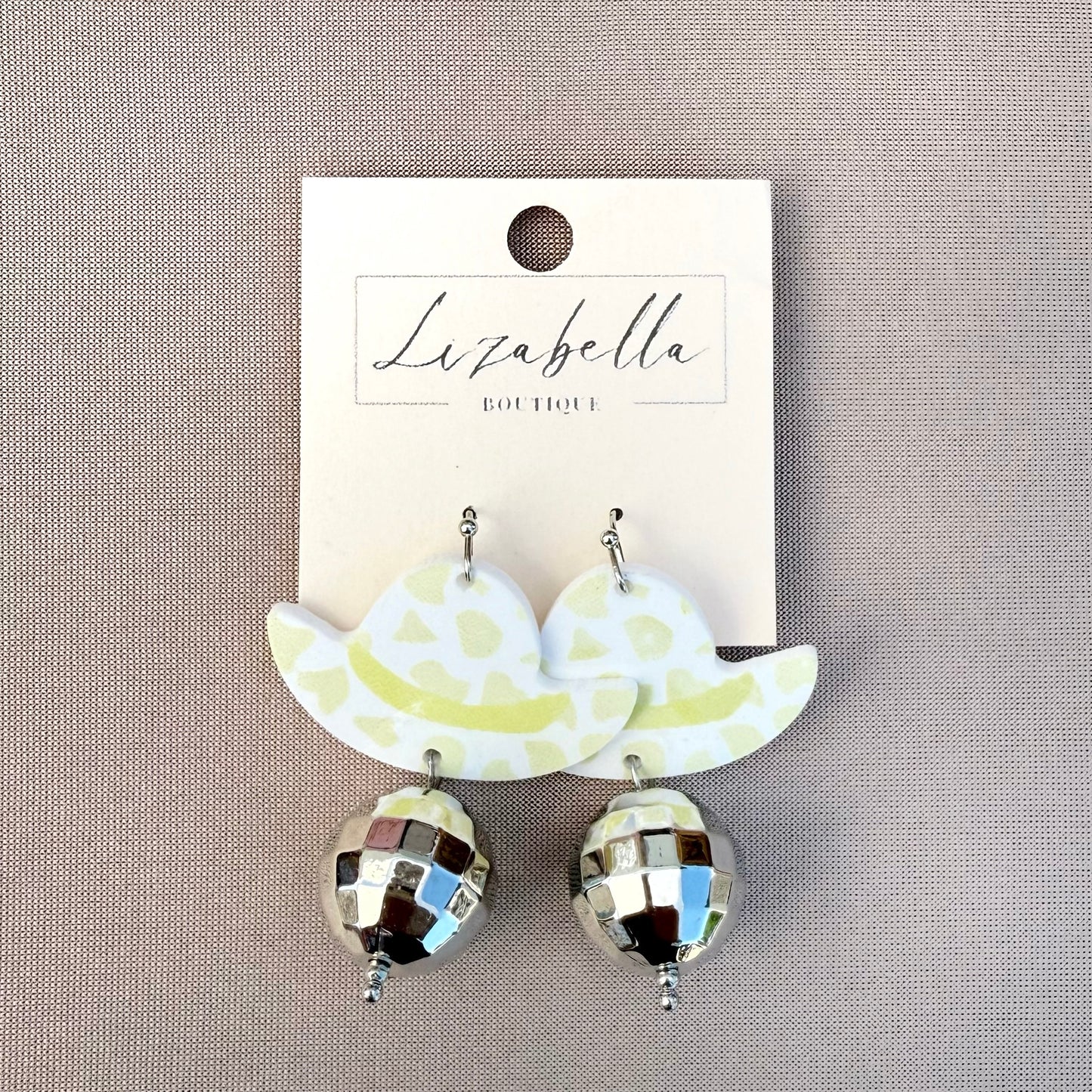 Cowgirl Mirrorball Earrings