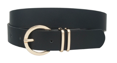 Round Double Loop Belt