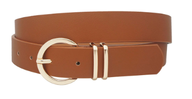 Round Double Loop Belt