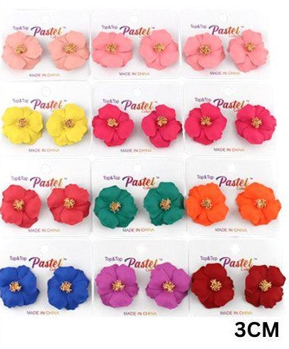 Flower Statement Earrings