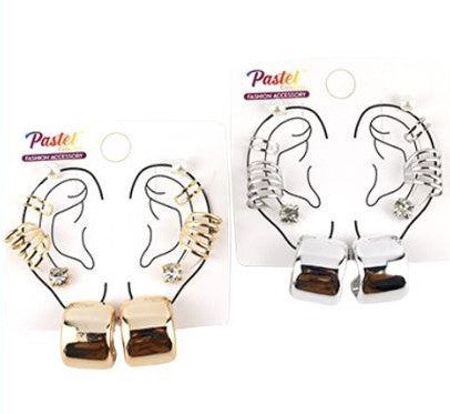 Cuff Earrings Set