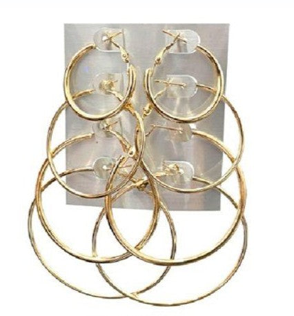 Multi Hoop Earring Set