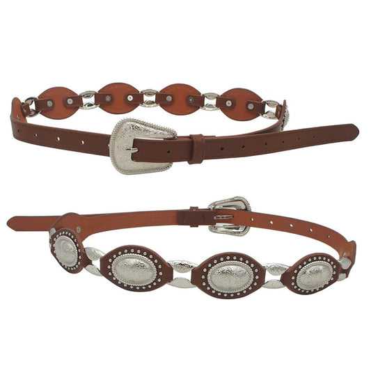 Leather Western Belt