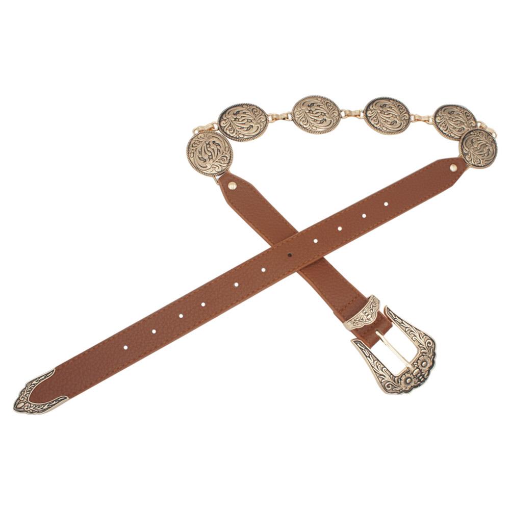 Floral Vine Concho Belt