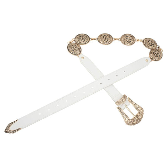 Floral Vine Concho Belt