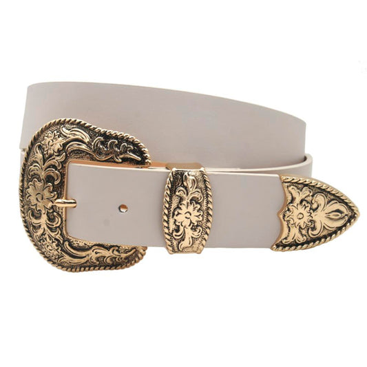 Flora Western Buckle Belt