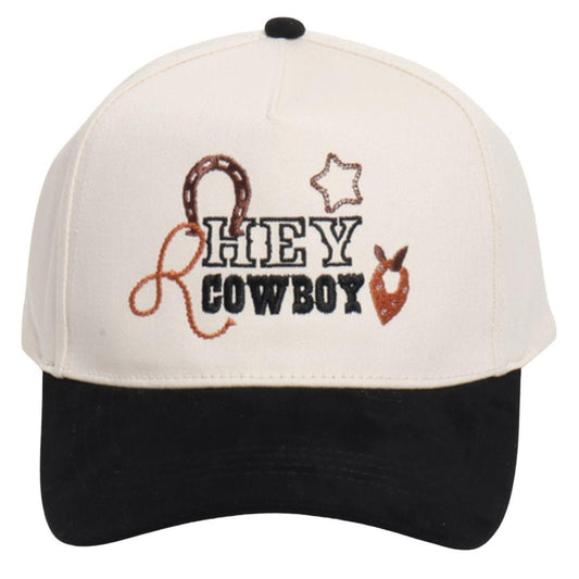 Hey Cowboy Baseball Cap