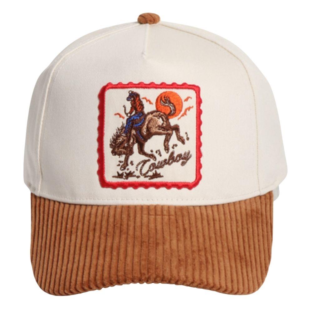Corduroy Cowboy Baseball Cap