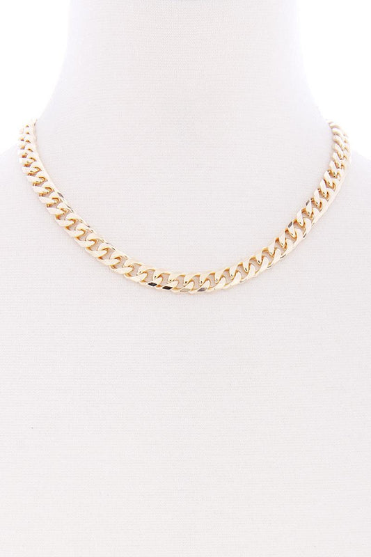Classic Metal Chain Necklace