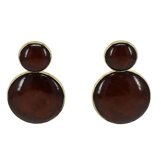 Circle Link Earrings